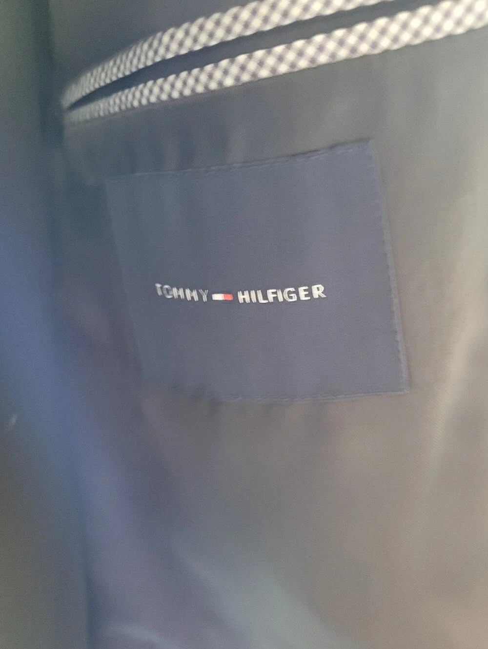 Tommy Hilfiger Men's Black Suit - Classic Formal Jacket/pants Size M (See Pics)